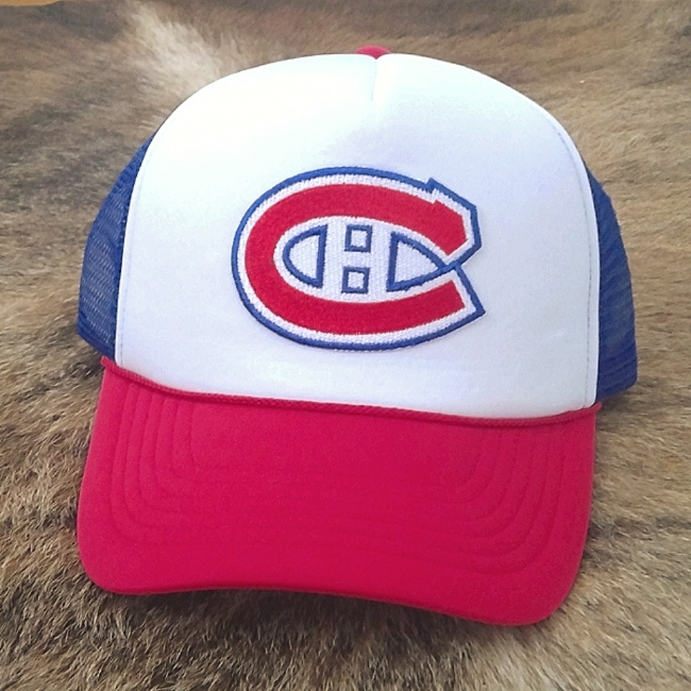 Custom Montreal Canadiens Trucker Hat